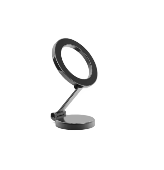 Alloy 360° Foldable Magnetic Phone Holder | Universal MagSafe Mount for Car, Home & Office